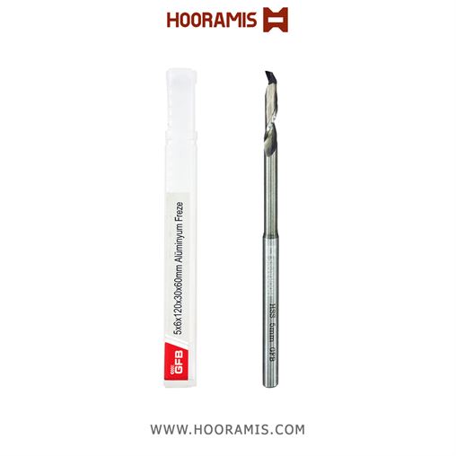 مته عمومی تک کاناله 6*120*60*25*5 از جنس HSS برند GFB ترکیه